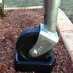 Rubber Jockey Wheel Receiver